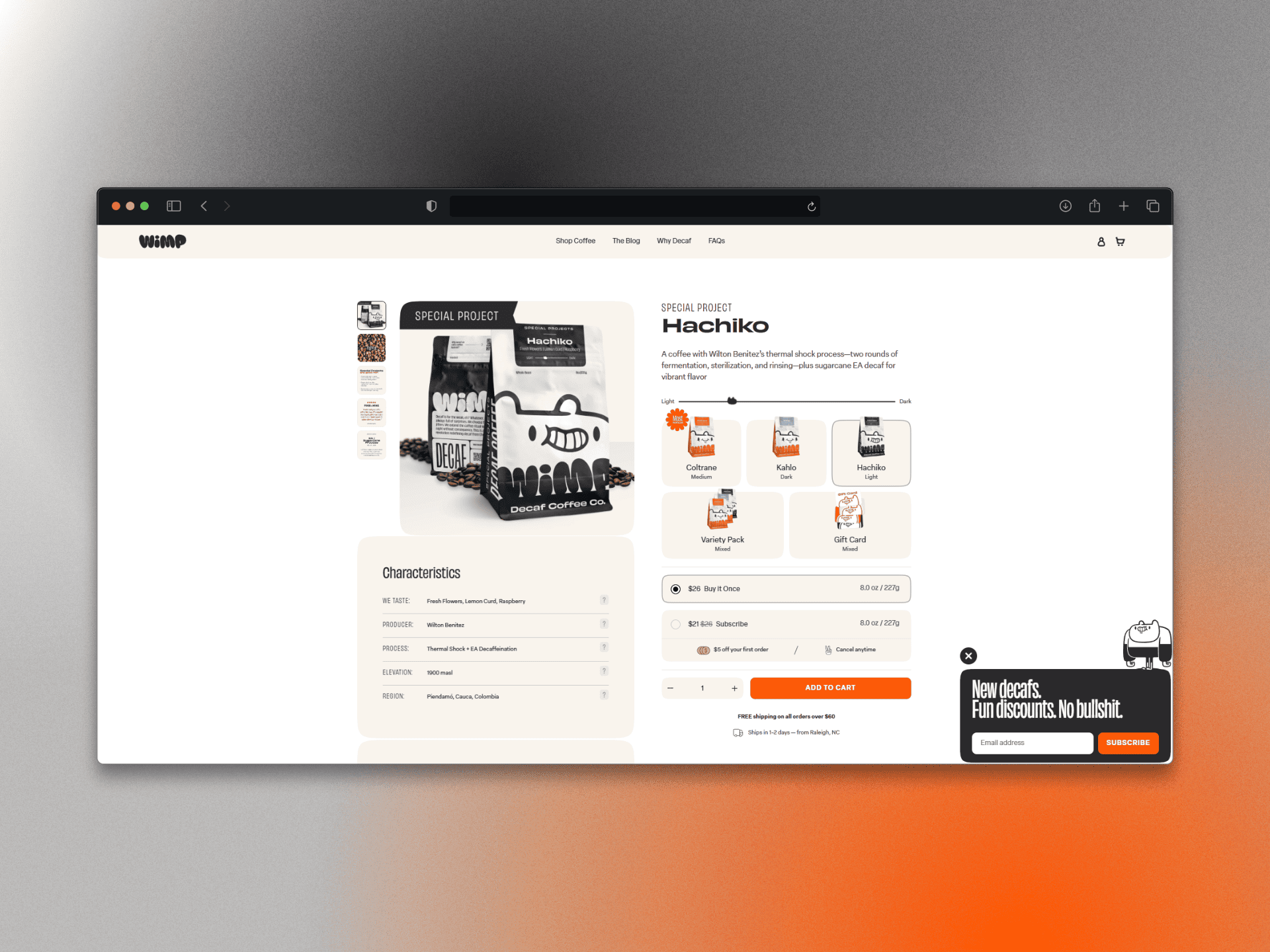 Wimp Decaf - Get Your MVP to Market in Just 3 Months